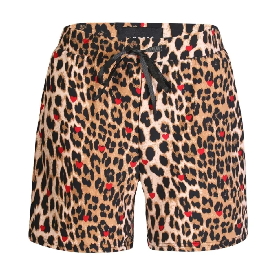 Liberté Liberte shorts Alma 9517 – LUX LEO RED HEART — produktfoto