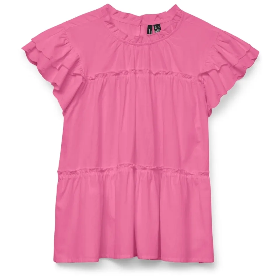 Vero Moda top Vmisolde – Pink cosmos — produktfoto