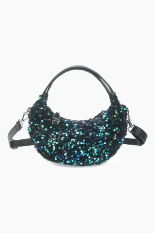 Silfen Studio Mona Handbag – Glimmer Green — produktfoto