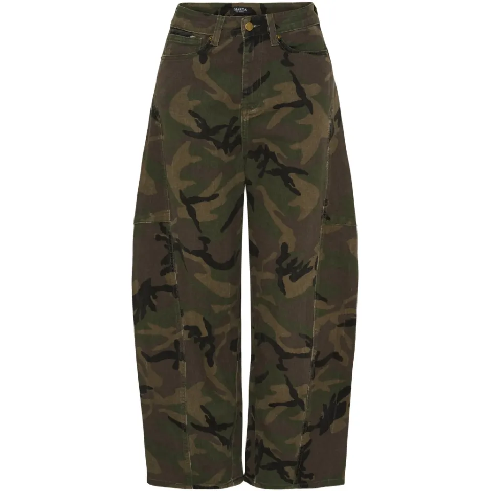 Marta du Château bukser MdcParis MDC232-JP9305 – Camo — produktfoto