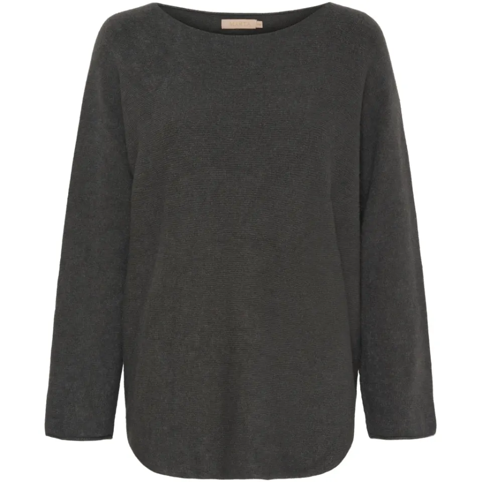 Marta du Château strik MDCDagmar 5001 – DarkGrey2003 — produktfoto
