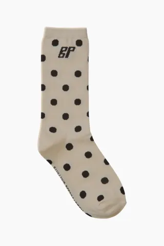 Baum und Pferdgarten Ling Socks – Creme Dot BP — produktfoto