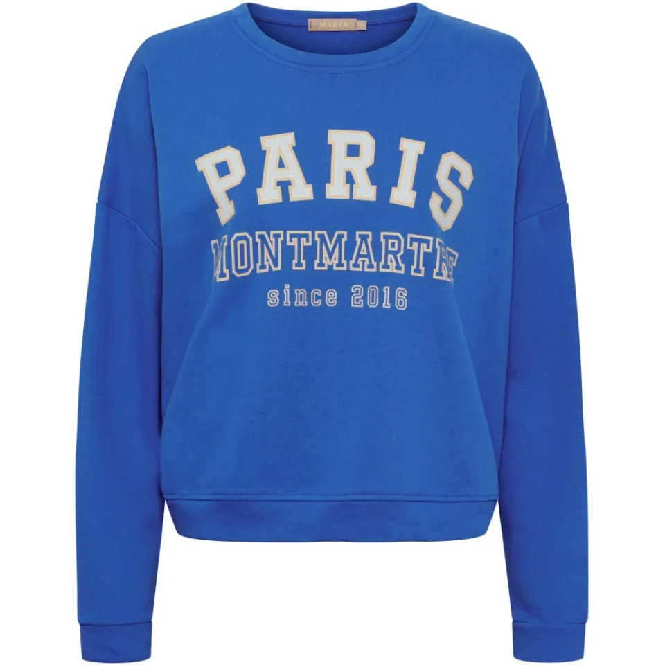 Marta du Château Sweatshirt MdcOceana 261838 – Royal16 — produktfoto