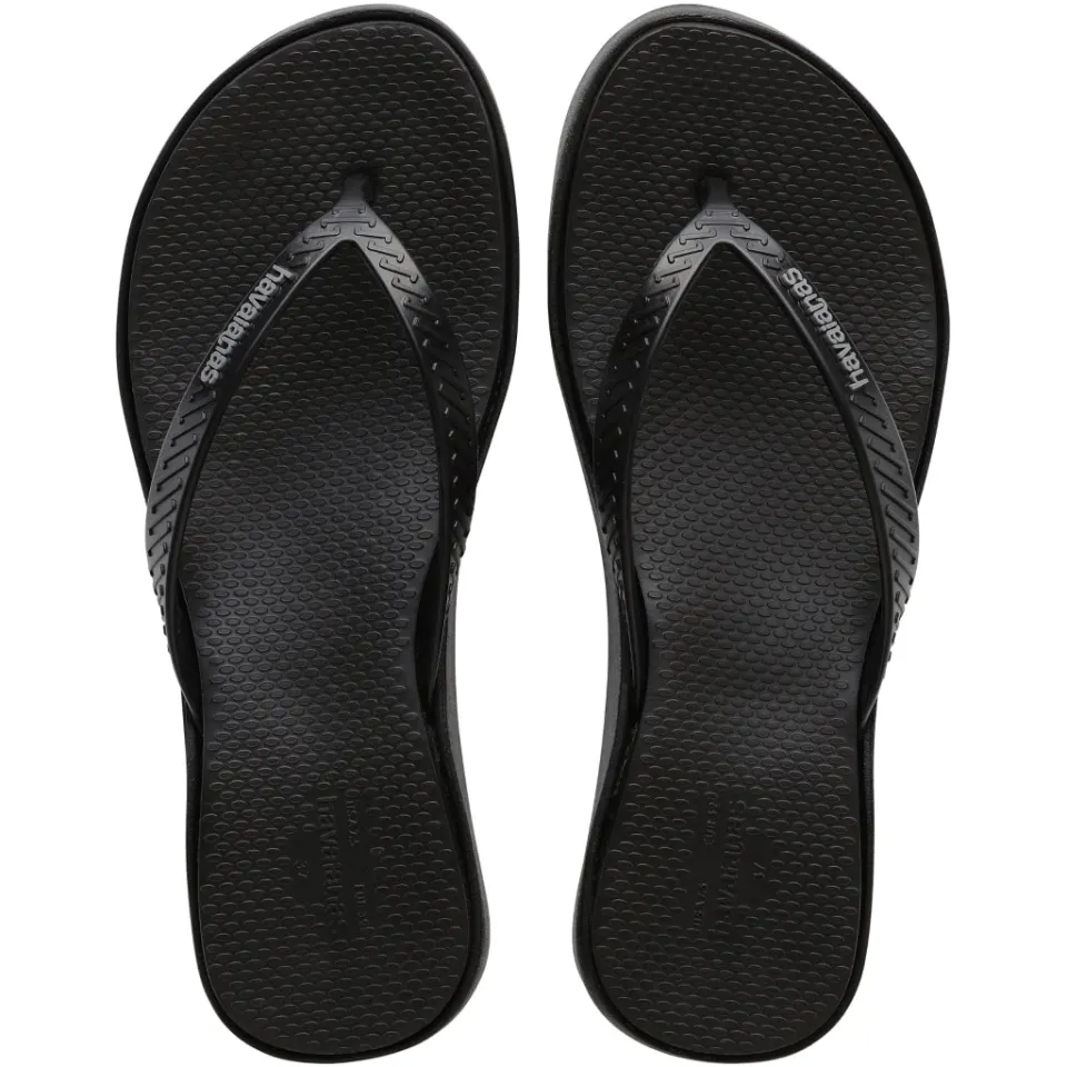 HAVAIANAS Slippers Hav High Platform – sort — produktfoto