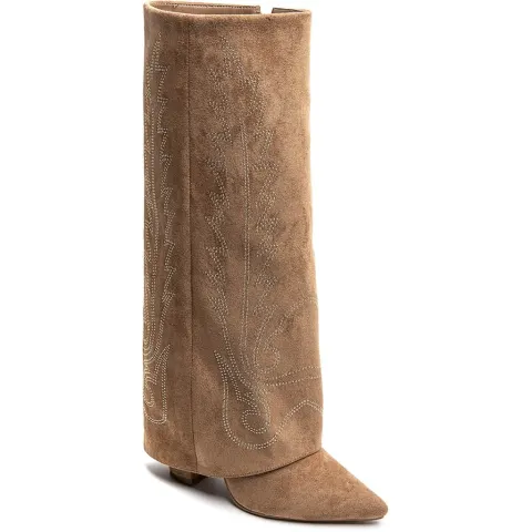 Annabelle støvler 7675A – camel — produktfoto
