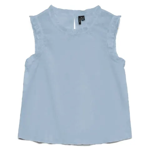 Vero Moda top Vmtrine – Cashmere Blue — produktfoto