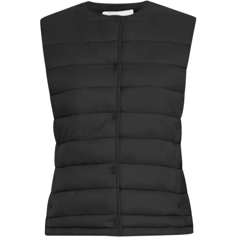 b.young B:young vest Byberta – sort — produktfoto