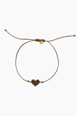 STINE A Love Bracelet – Mocha — produktfoto