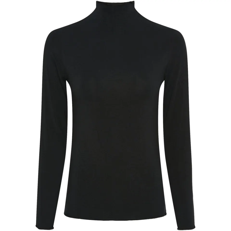 Marta du Château langærmet t-shirt MdcElin – sort — produktfoto