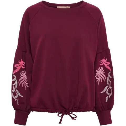 Marta du Château Sweatshirt MdcLuretta 8939 – Wine — produktfoto