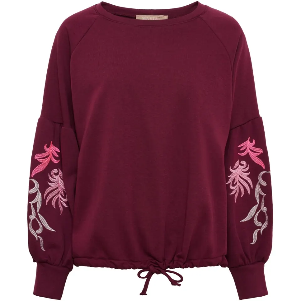 Marta du Château Sweatshirt MdcLuretta 8939 – Wine — produktfoto