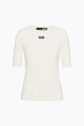 Rotate Short Sleeve T-shirt – Egret — produktfoto
