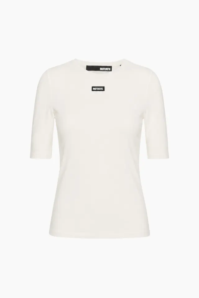 Rotate Short Sleeve T-shirt – Egret — produktfoto