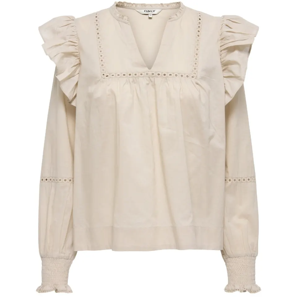 ONLY bluse Onlidris – Chateau Gray — produktfoto