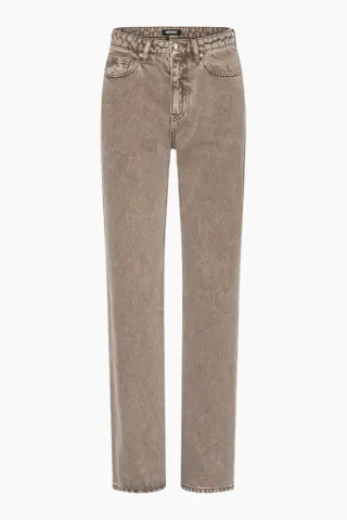 Rotate Loose Straight Jeans – Driftwood — produktfoto