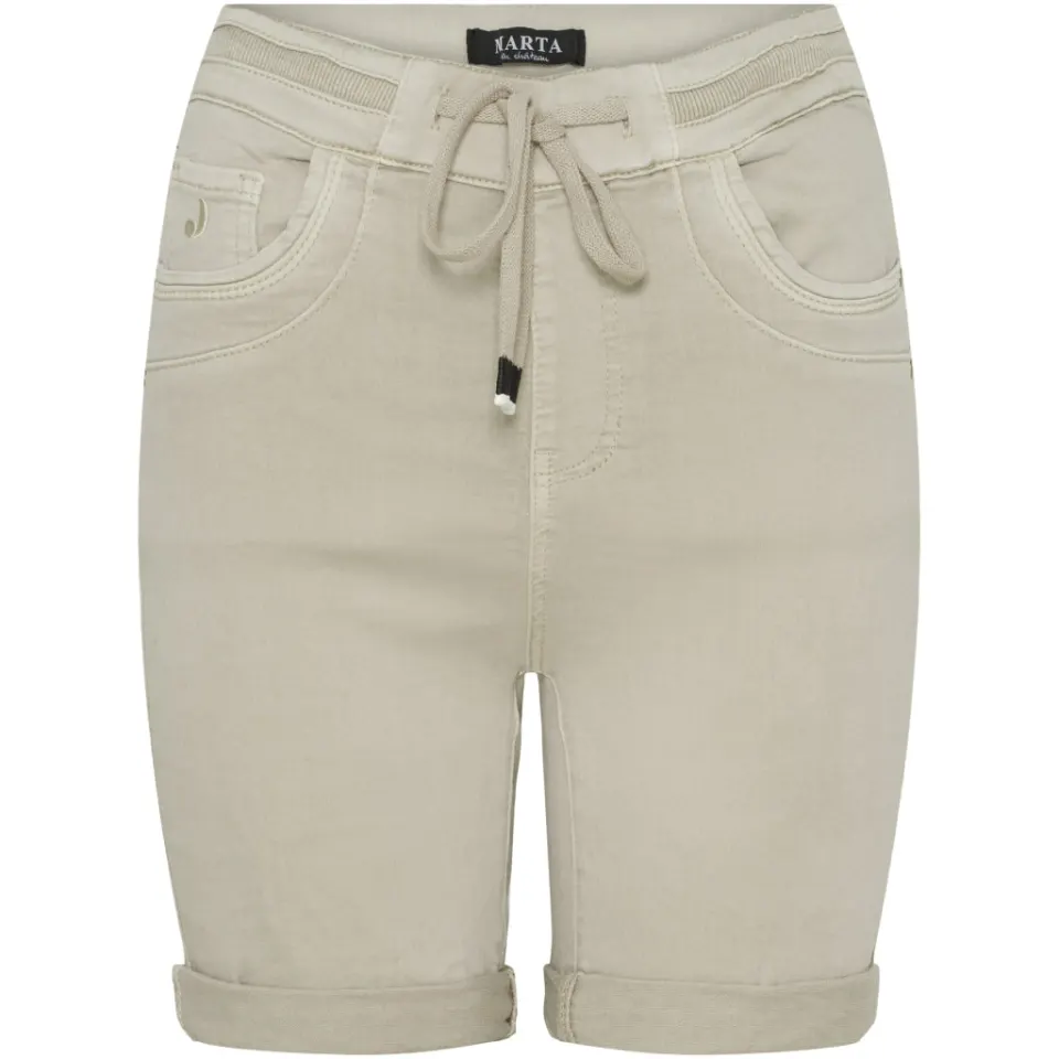 Marta du Château shorts MdcElla – beige — produktfoto