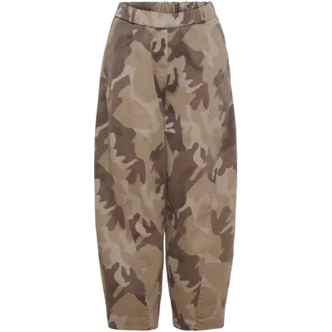 Marta du Château bukser MdcBeryl 16635Camo – Beige camo — produktfoto