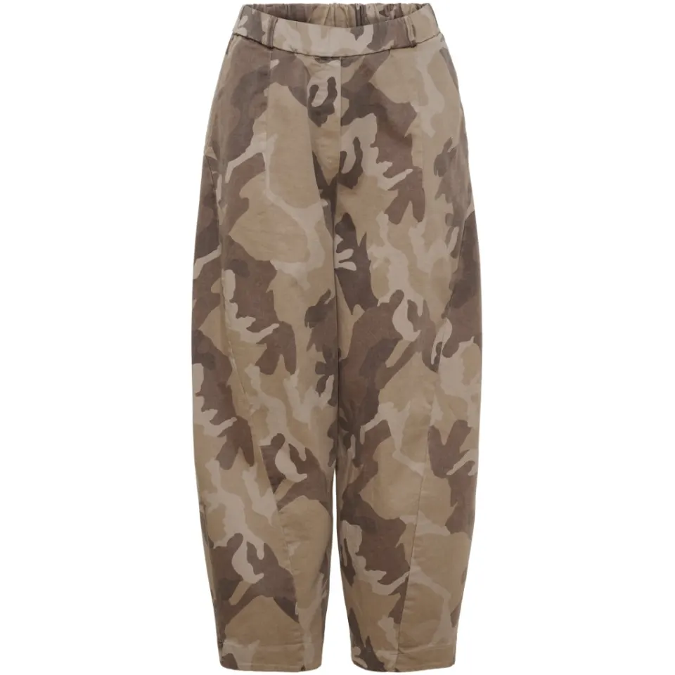 Marta du Château bukser MdcBeryl 16635Camo – Beige camo — produktfoto