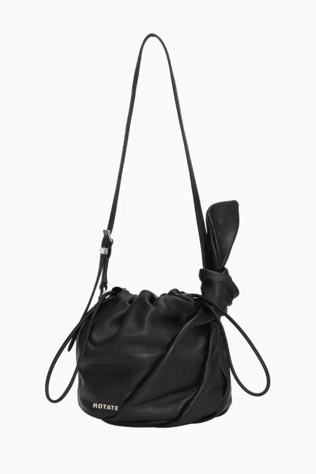 Rotate Leather Bon Bon Bag – sort — produktfoto
