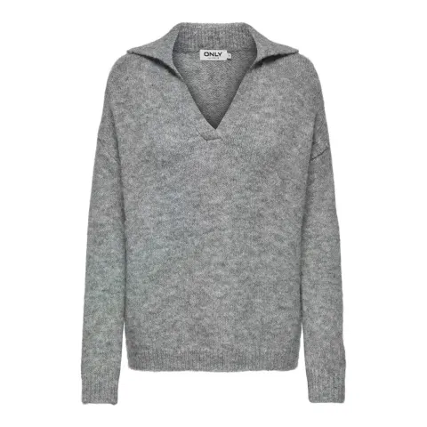 ONLY strik Onlmaggie – Light Grey Melange — produktfoto
