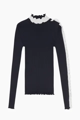 OpéraSPORT Amélie Seamless Top – sort — produktfoto