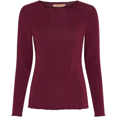 Marta du Château t-shirt MdcLeonora 5894 – Wine — produktfoto