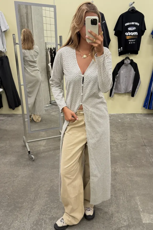 H2O Fagerholt Summer Cardigan – Grey Putty — produktfoto