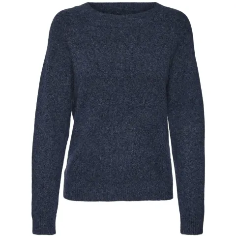Vero Moda strik Vmdoffy – Navy blazer w. black melange — produktfoto
