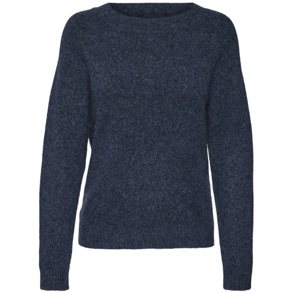 Vero Moda strik Vmdoffy – Navy blazer w. black melange — produktfoto