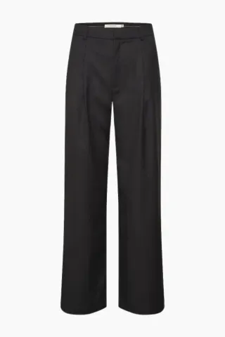 Gestuz PaulaGZ MW Wide Pants – sort — produktfoto