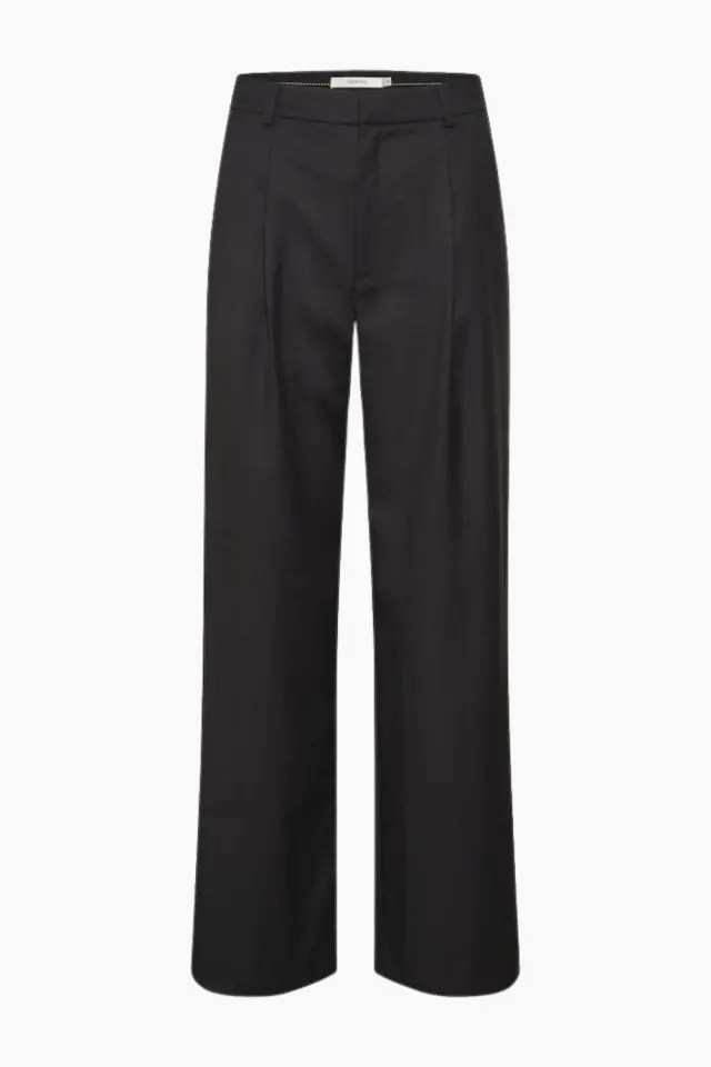 Gestuz PaulaGZ MW Wide Pants – sort — produktfoto