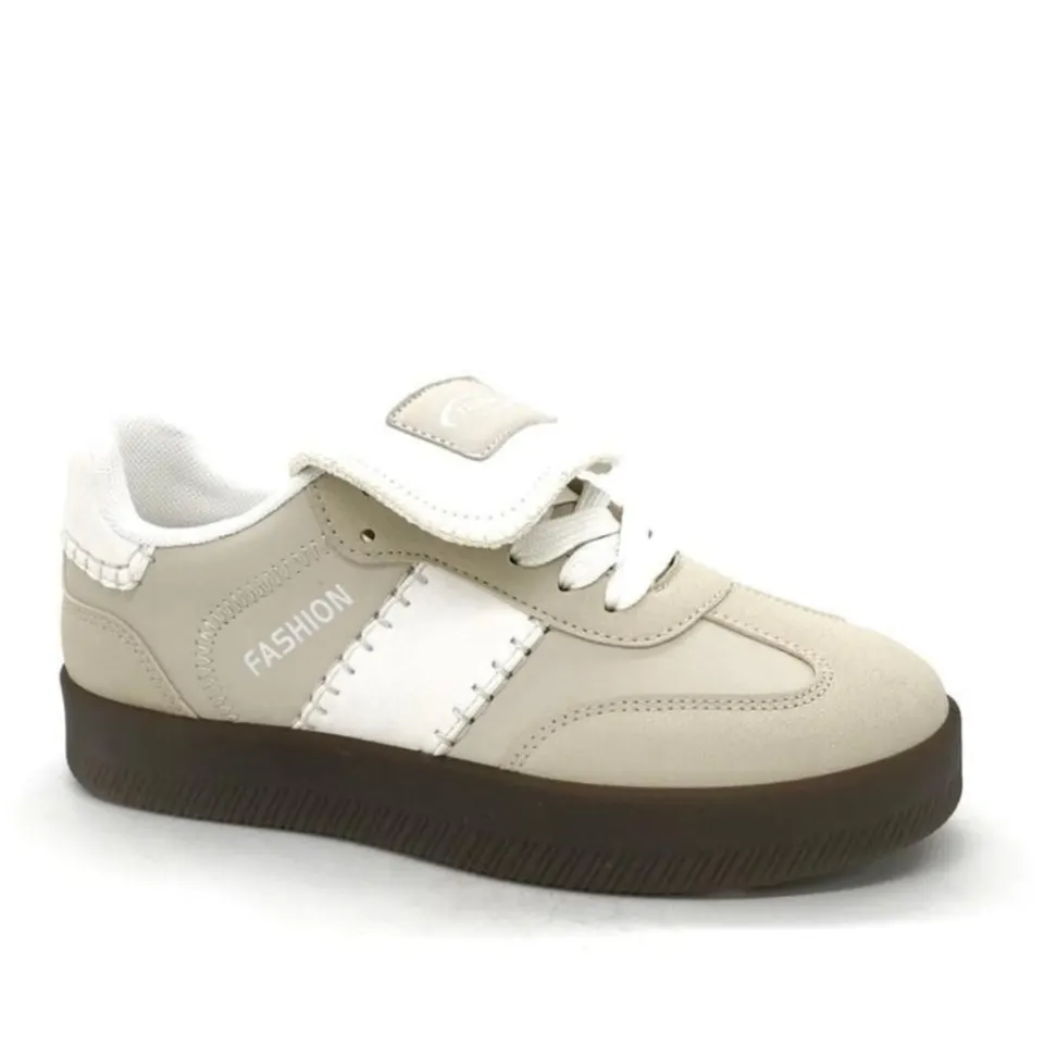 Josianne sneakers A-101 – Apricot — produktfoto