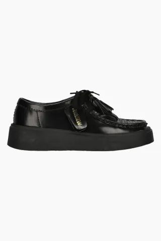 Clarks Torview D – Black Leather — produktfoto