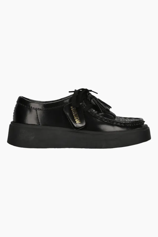Clarks Torview D – Black Leather — produktfoto