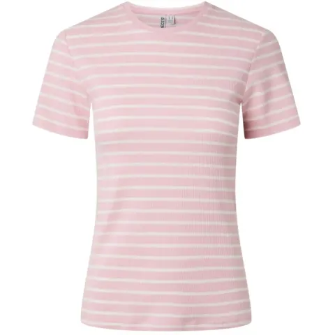 Pieces top Pcruka – Roseate Spoonbill NEW CLOUD DANCER — produktfoto