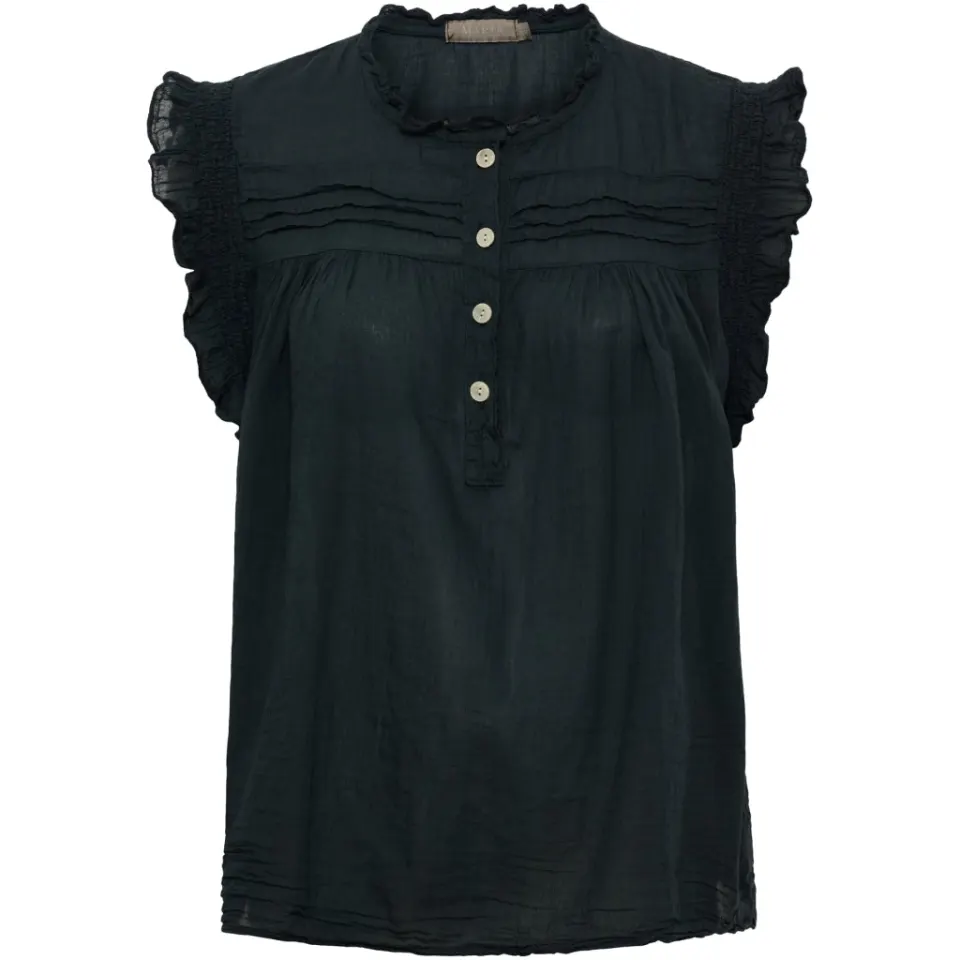 Marta du Château Bluse Mdcfauna 84380 – sort — produktfoto