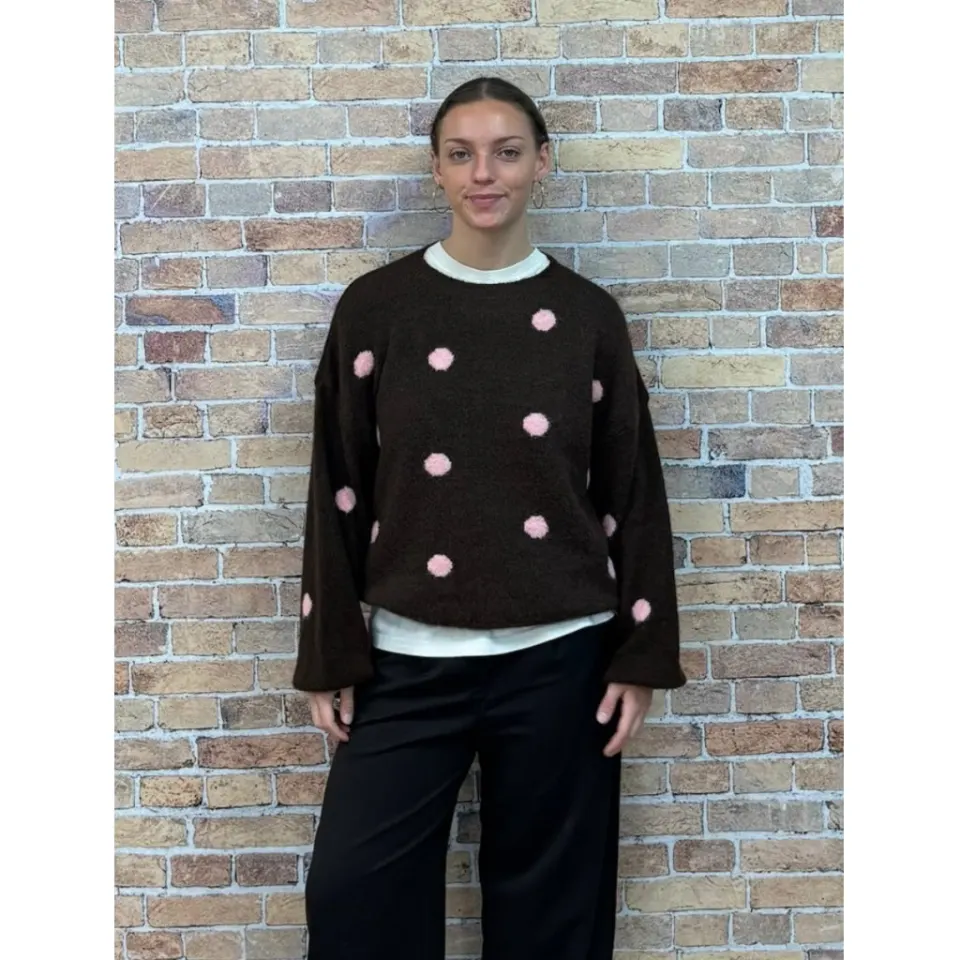 LULULIA Strik LuAnaya 9913LU – Moro/Rosa — produktfoto