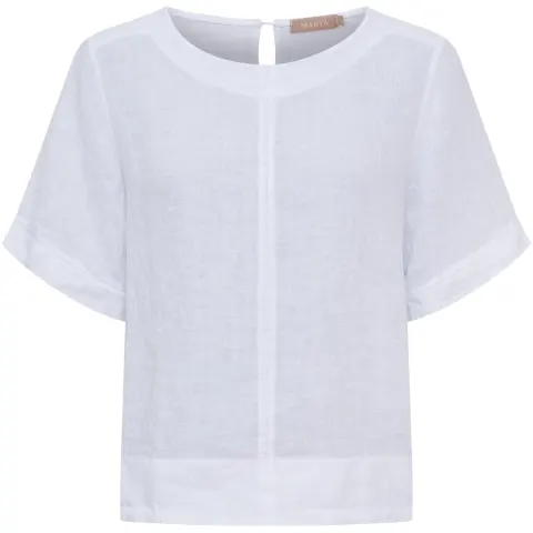 Marta du Château top MdcCeyla TC268010 – Optical White — produktfoto