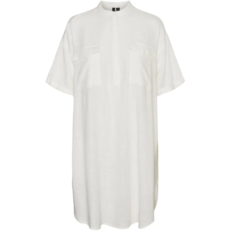 Vero Moda skjorte Vmline – Snow white — produktfoto