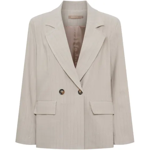 Marta du Château blazer MdcMarissa 8232 – Beige Stripe — produktfoto