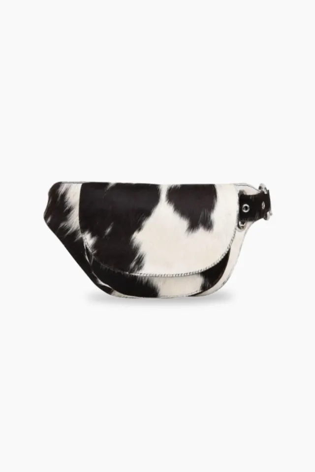 Silfen Studio Eliza Belt – Black Cow — produktfoto