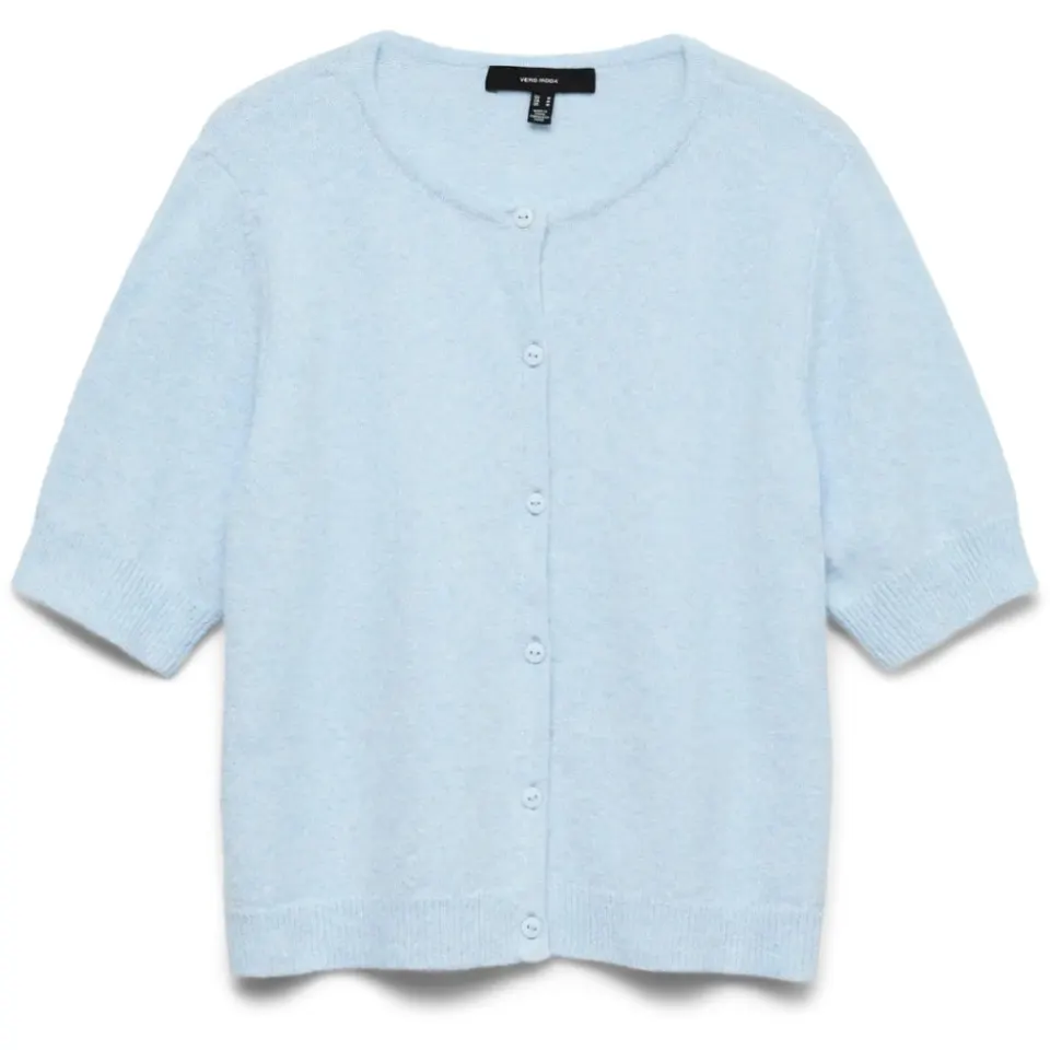 Vero Moda Cardigan VMDoffy – Cashmere Blue MELANGE — produktfoto
