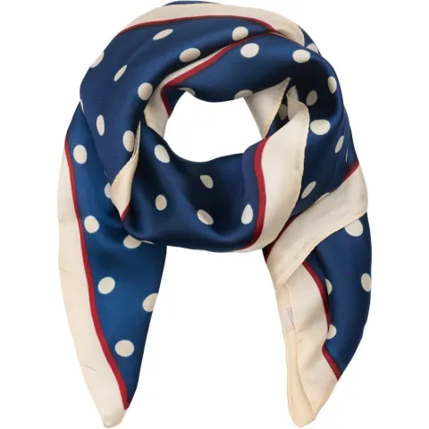 Marta du Château tørklæde MdcJuline FA-Scarf – Blue31235 — produktfoto