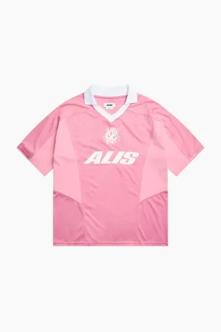 ALIS Wizzy Polo Jersey – Pink/Pink — produktfoto