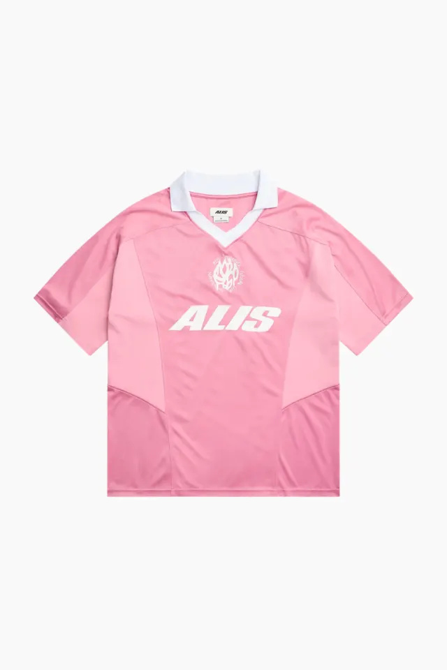 ALIS Wizzy Polo Jersey – Pink/Pink — produktfoto