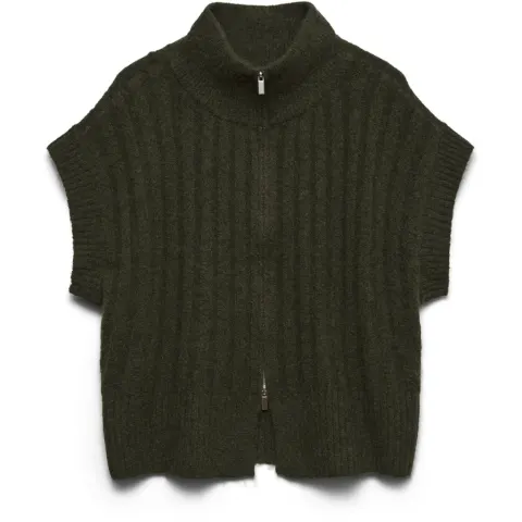 Vero Moda vest Vmbang – Forest Night MELANGE — produktfoto