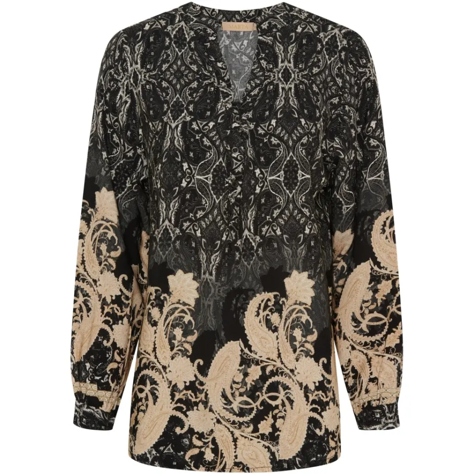 Marta du Château bluse MdcAstrid 8128 – Nero3277 — produktfoto