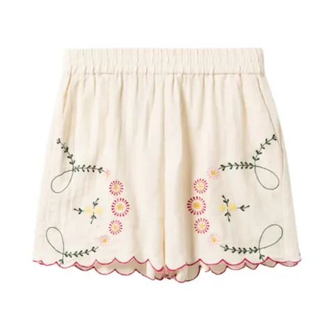 Noella shorts N-layne – Offwhite — produktfoto