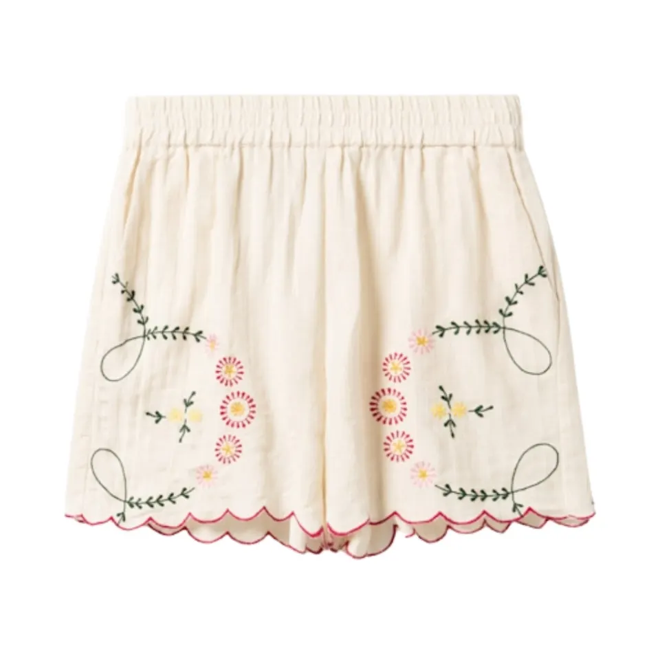 Noella shorts N-layne – Offwhite — produktfoto