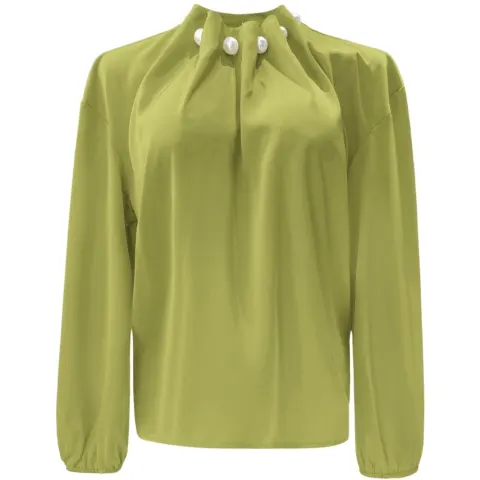 Liberté Bluse Pip – Avocado — produktfoto